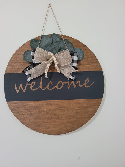 18' Door Hanger-Welcome